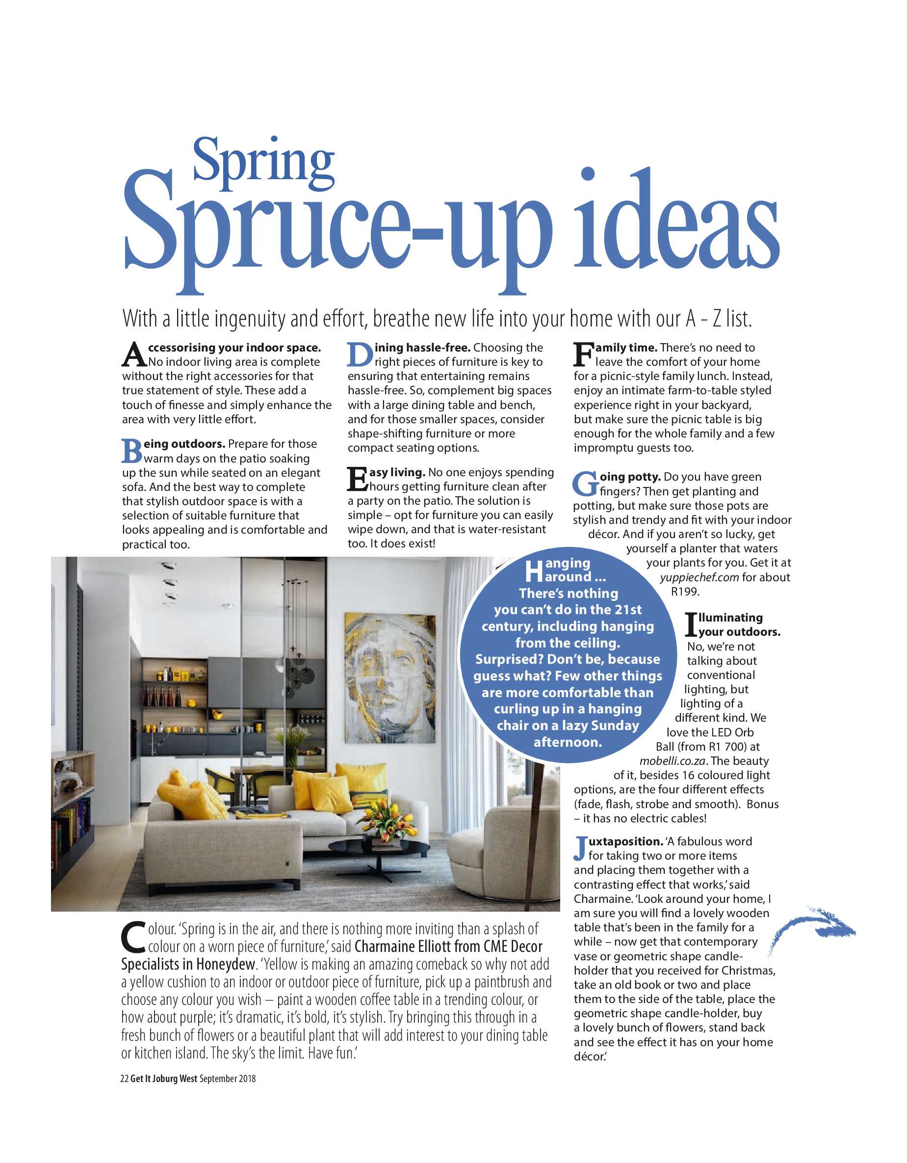 Get JHB West – September 2018 page 22