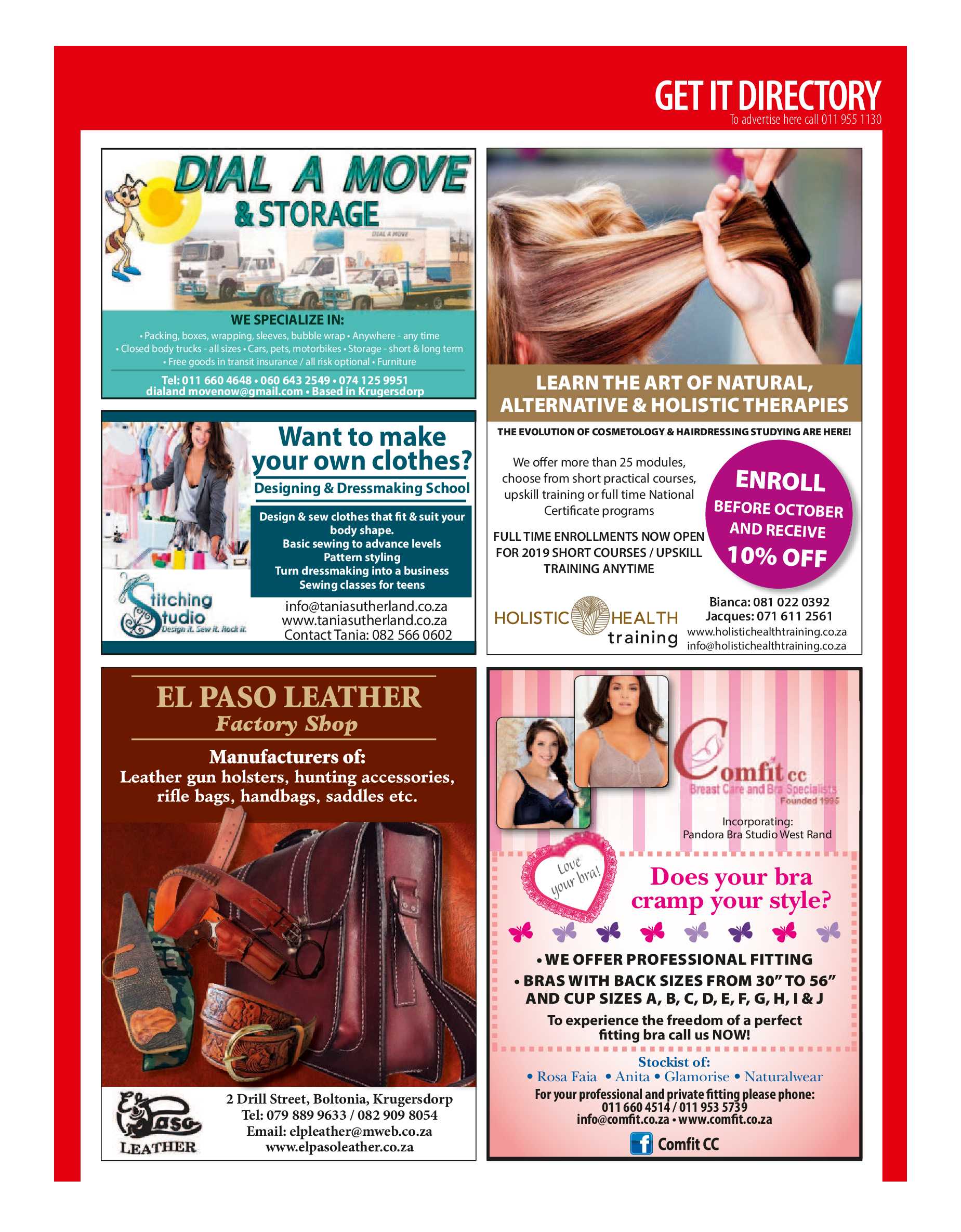 Get JHB West – September 2018 page 31