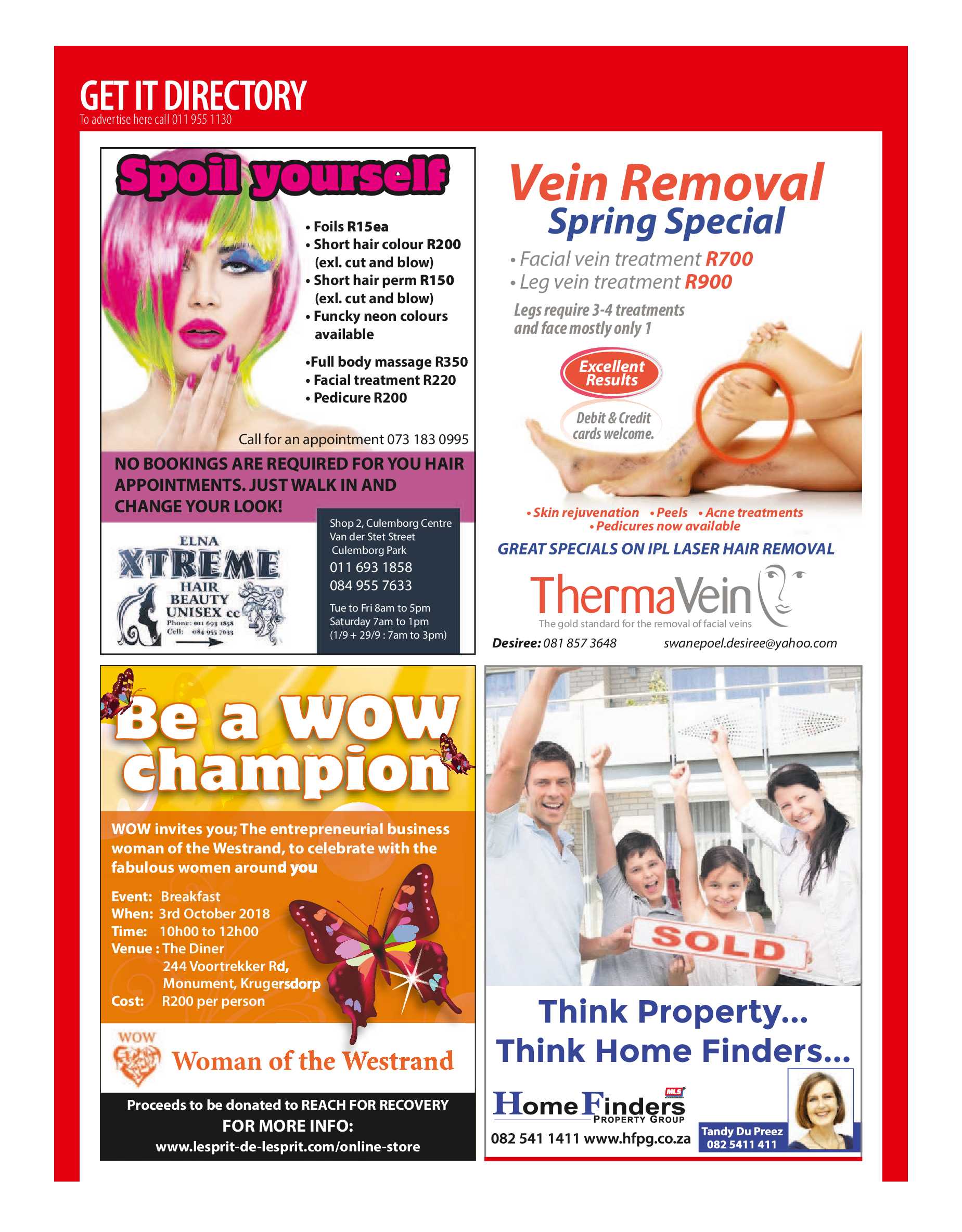 Get JHB West – September 2018 page 32